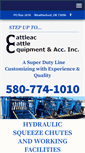 Mobile Screenshot of cattleaccattleequip.com